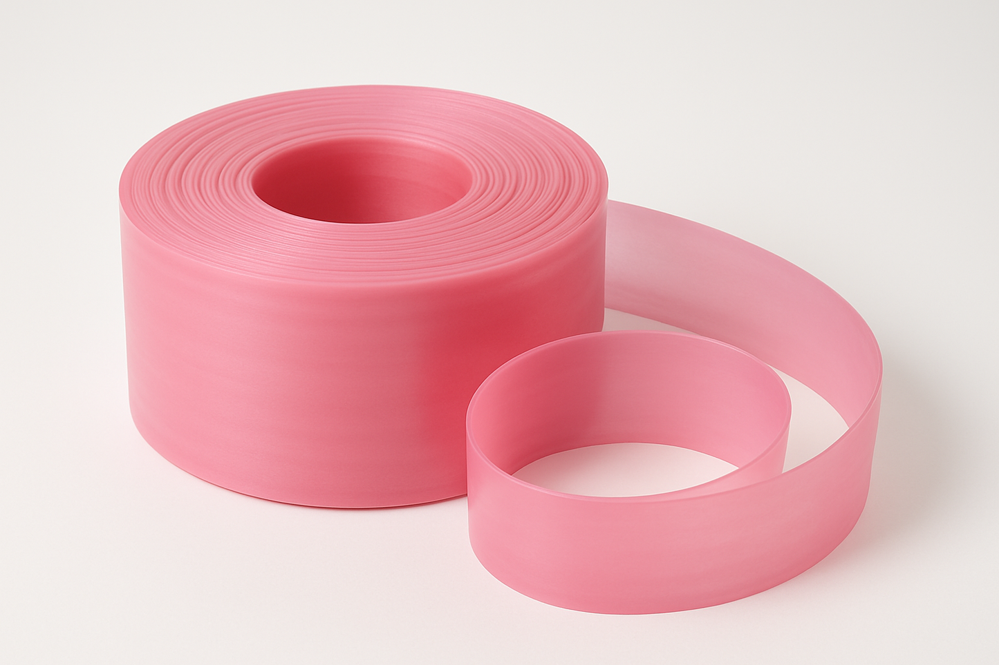 4 Mil Anti-Static Poly Tubing pink