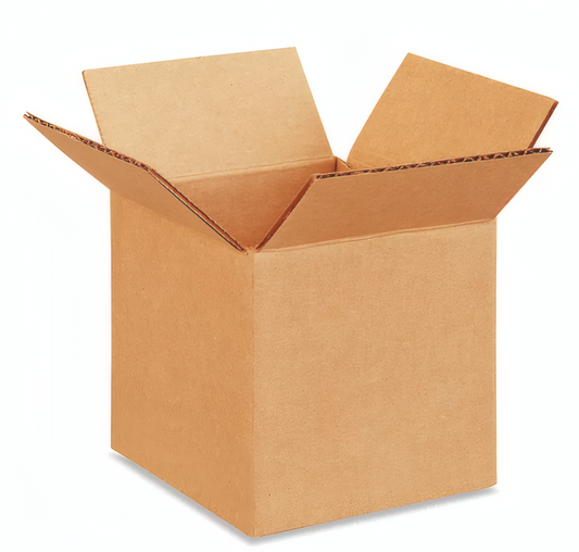 4 x 4 x 4" Lightweight 32 ECT Corrugated Boxes